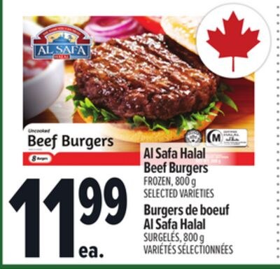 AL SAFA HALAL BEEF BURGERS | BURGERS DE BOEUF A…