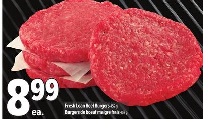 FRESH LEAN BEEF BURGERS | BURGERS DE BOEUF MAIG…