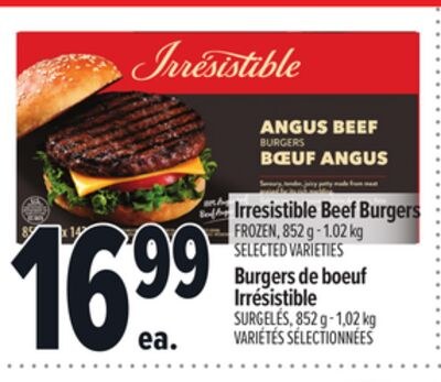 IRRESISTIBLE BEEF BURGERS | BURGERS DE BOEUF IR…