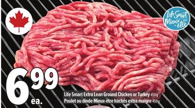 LIFE SMART EXTRA LEAN GROUND CHICKEN OR TURKEY …