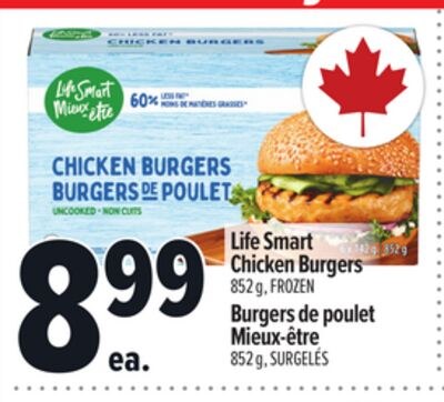 LIFE SMART CHICKEN BURGERS | BURGERS DE POULET …