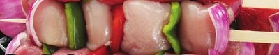 FRESH STORE MADE MEAT KABOBS OR SOUVLAKI SKEWER…