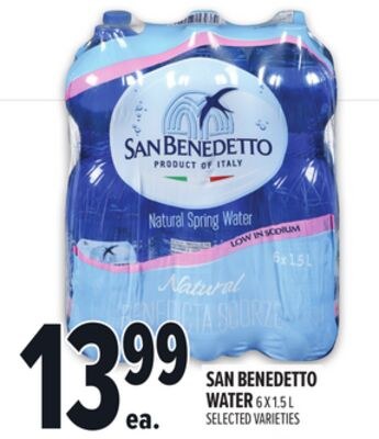 SAN BENEDETTO WATER