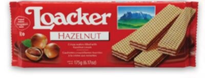 LOACKER WAFERS OR VICENZI COOKIES