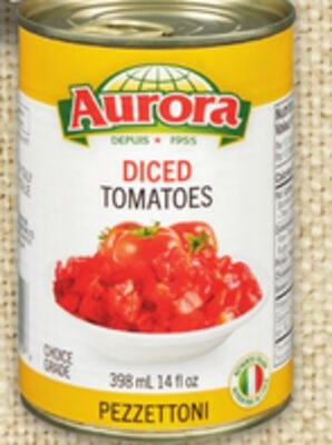 UNICO BEANS OR AURORA DICED TOMATOES