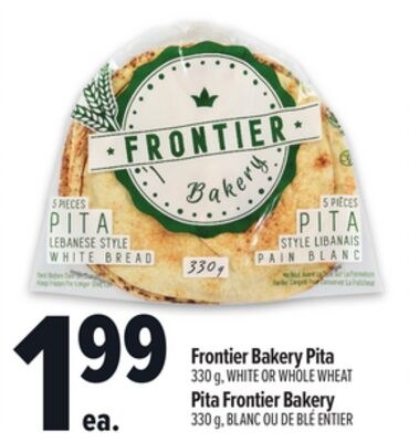 FRONTIER BAKERY PITA | PITA FRONTIER BAKERY
