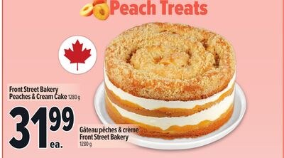 FRONT STREET BAKERY PEACHES & CREAM CAKE | GÂTE…