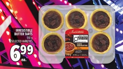 IRRESISTIBLE BUTTER TARTS