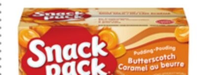 COUPES SNACK PACK DE POUDING OU DE GELÉE | SNAC…
