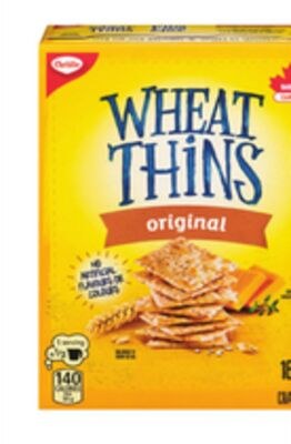 TRISCUIT OR WHEAT THINS CRACKERS | CRAQUELINS T…