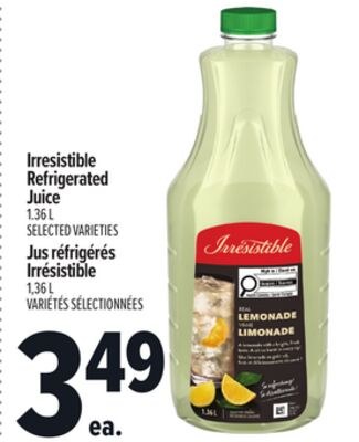 IRRESISTIBLE REFRIGERATED JUICE | JUS RÉFRIGÉRÉ…