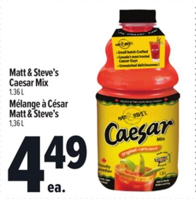 MATT & STEVE'S CAESAR MIX | MÉLANGE À CÉSAR MAT…