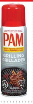 PAM COOKING OR GRILLING SPRAY | ENDUIT AÉROSOL …