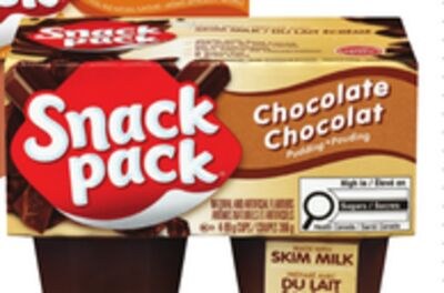 SNACK PACK PUDDING OR JUICY JELL CUPS | COUPES …