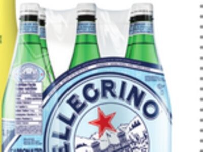 SAN PELLEGRINO OR MAISON PERRIER SPARKLING WATER