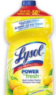 LYSOL ALL PURPOSE CLEANER | NETTOYANT LYSOL TOU…