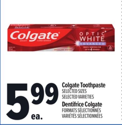 COLGATE TOOTHPASTE | DENTIFRICE COLGATE