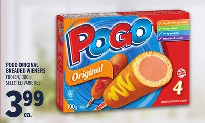 POGO ORIGINAL BREADED WIENERS