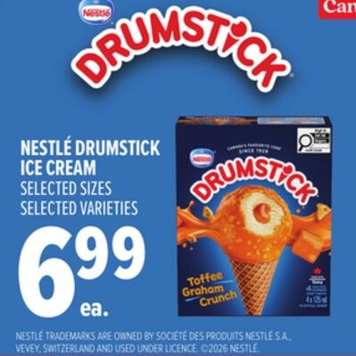 NESTLÉ DRUMSTICK ICE CREAM