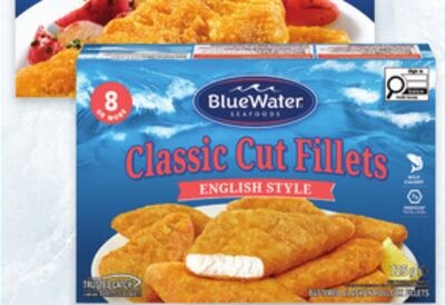 BLUEWATER BREADED FISH FILLETS