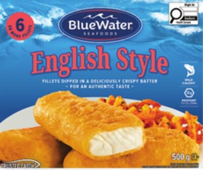 BLUEWATER SHRIMP OR FISH FILLETS