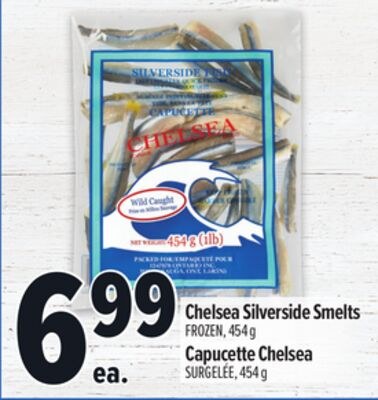 CHELSEA SILVERSIDE SMELTS| CAPUCETTE CHELSEA