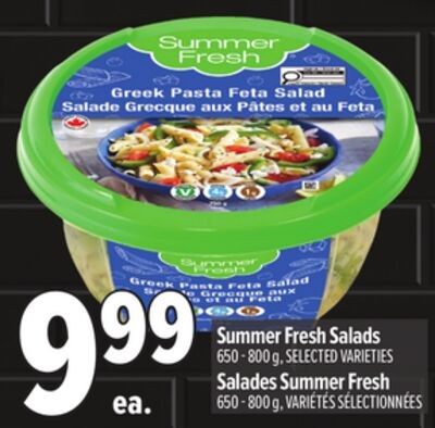 SUMMER FRESH SALADS | SALADES SUMMER FRESH