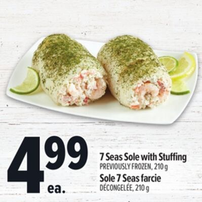 7 SEAS SOLE WITH STUFFING | SOLE 7 SEAS FARCIE