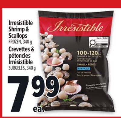 IRRESISTIBLE SHRIMP & SCALLOPS | CREVETTES & PÉ…