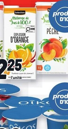 Selection Jus d'Orange