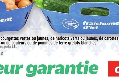 Panier de haricots verts ou jaunes