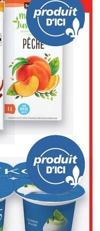 Produit d'ici Jus de Peche