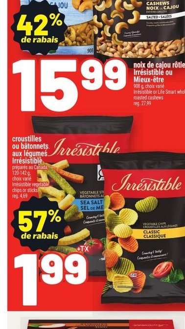 Irresistible Noix de Cajou Rôties