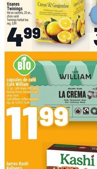 Tisanes Twinings Citron-Gingembre
