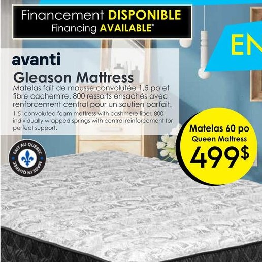Avant Gleason Mattress