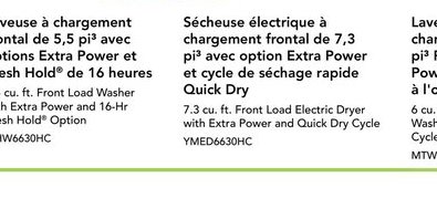 Maytag Sécheuse électrique à chargement frontal