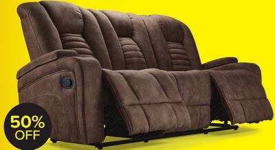 Dallas Reclining Sofa With Drop Down Table - Mo…
