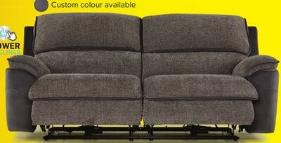 Vandelay Power Reclining Sofa - Grey