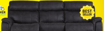 Haven Dual Power Reclining Sofa - Grey