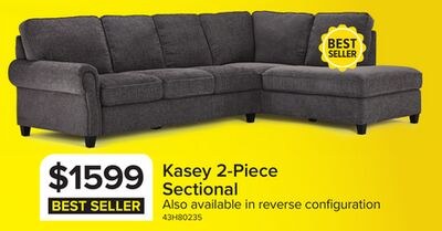Kasey 2-Piece Sectional with Left Facing Chaise…