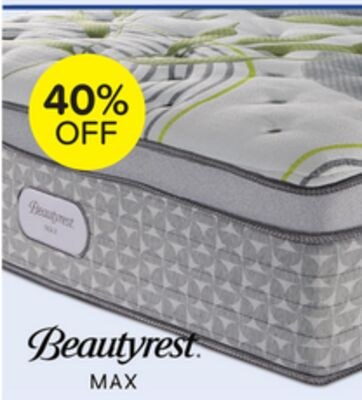 Beautyrest Max Mellow Euro Top Firm Twin Mattre…