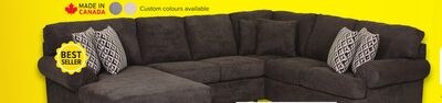 Jupiter 4-Piece Sectional with Left-Facing Chai…