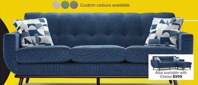 Ziva Sofa - Blue