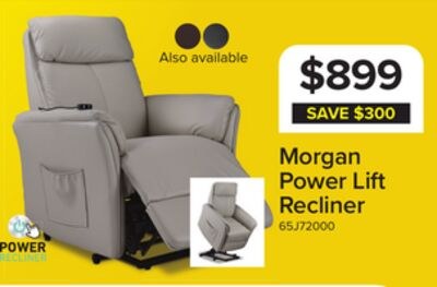 Morgan Power Lift Recliner - Taupe