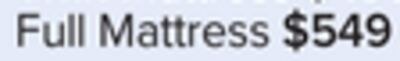 Full Mattress