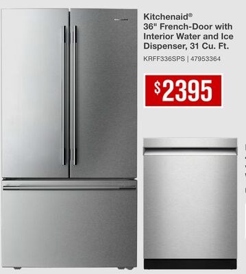 Kitchenaid® 36" French-Door with Interior Water…
