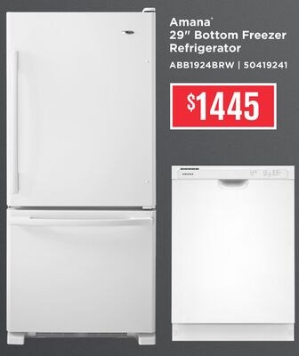 Amana® 29" Bottom Freezer Refrigerator