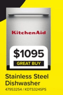 KitchenAid PrintShield Stainless Dishwasher (41…