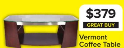 Vermont 48" Coffee Table - Deep Espresso
