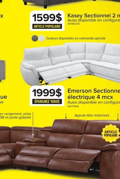 Kasey Sectionnel 2 mcx